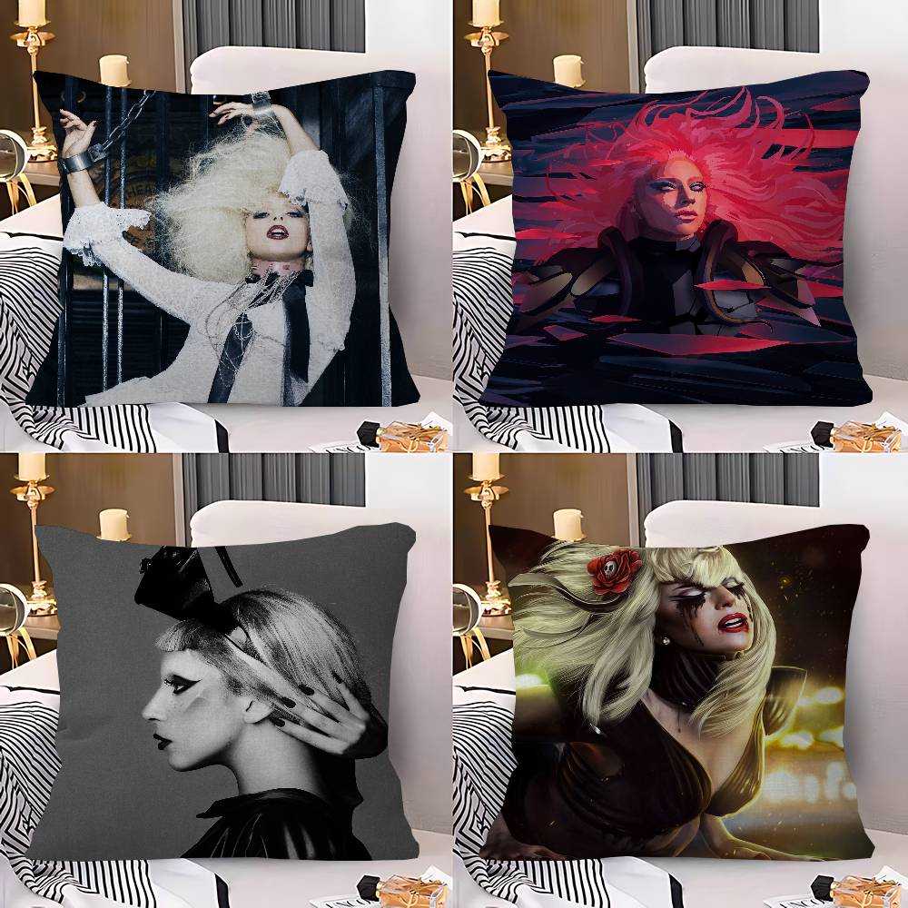 Home Textiles Là Gì - Singer L-Lady G-Gaga Lucky Dragon pillow