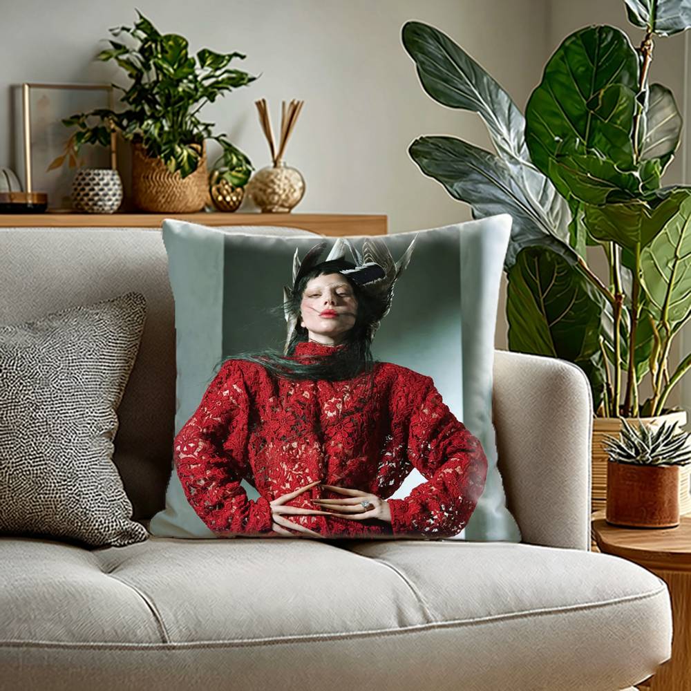 L-Lady Singer G-GagaS  Pillow  - Home Textiles Là Gì review and price
