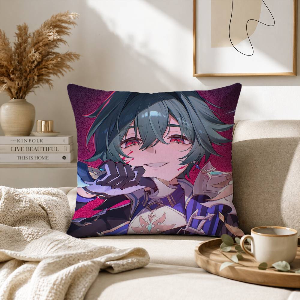 Cryo L-Lohen G-Genshin Pillow  - Home Textiles Là Gì review and price