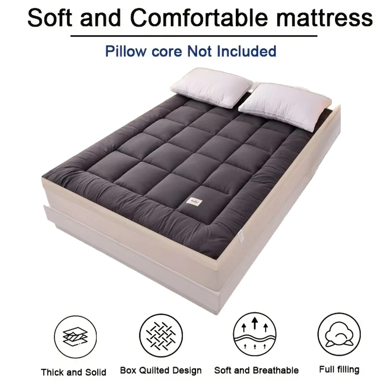 Thicken Fluffy Mattress Twin F - Mattress Pad Topper review and price