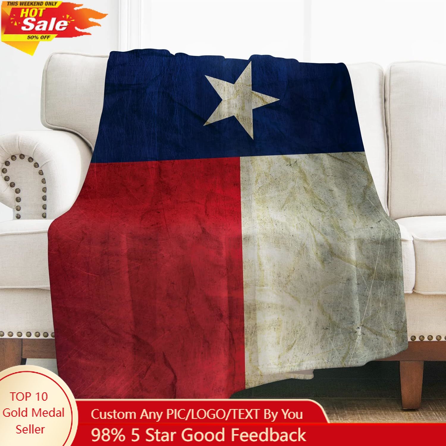 Levens Texas Flag Throw Blanke - Home Textiles Towel review and price