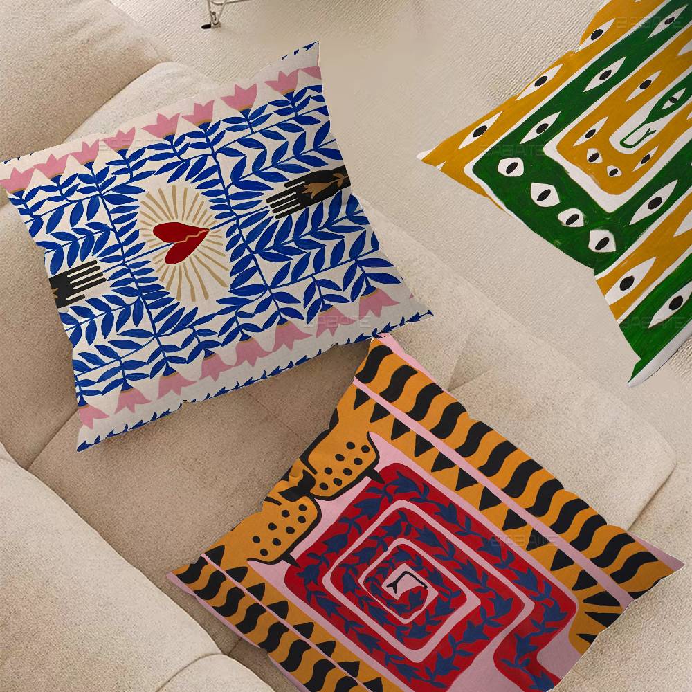 Egypt Colorful Abstract Tiger  - Home Textiles Egypt review and price