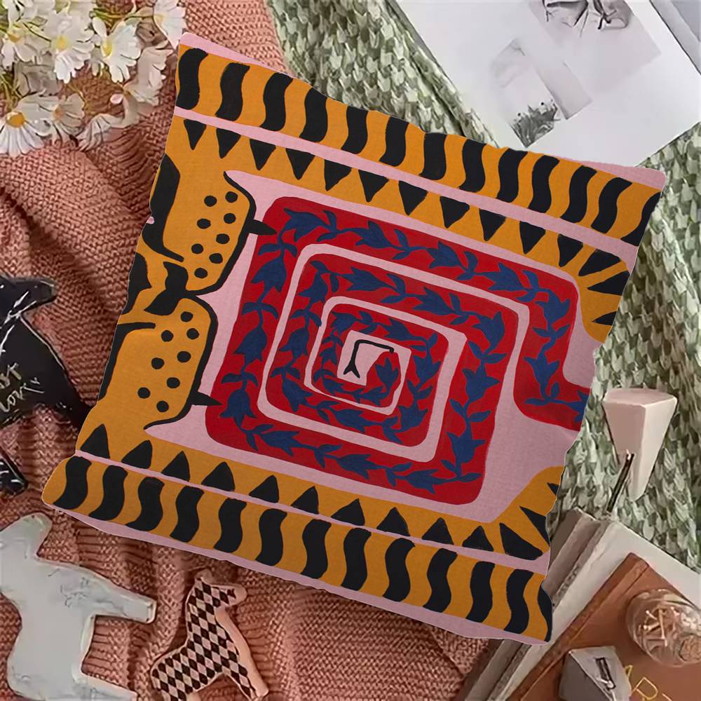 Egypt Colorful Abstract Tiger  - Home Textiles Egypt review and price