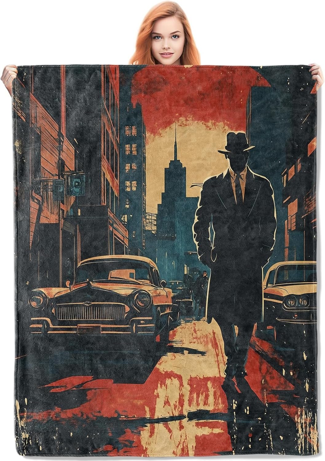 Noir Detective Blanket Gifts f - Home Textiles Towel review and price