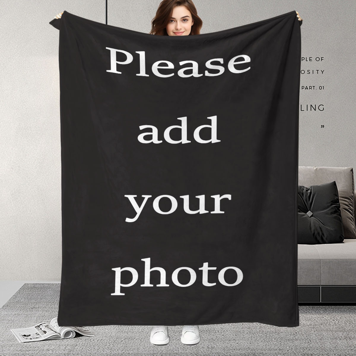 Custom Digital Flannel Fleece  - Home Textiles Images review and price